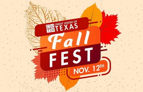 A graphic inviting members to join us at our annual Fall Festival with live music performances.